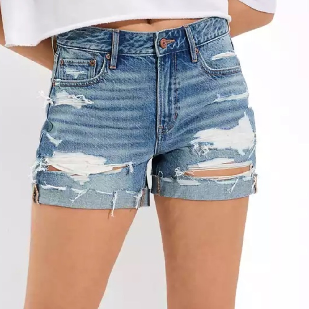 American Eagle tomboy short plus size - denim jean levi dupe vintage looking